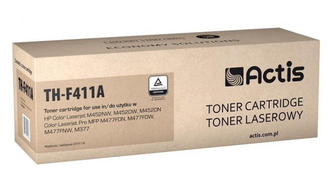 Actis TH-F411A tooner (asendus HP 410A CF411A; standard; 2300 lehte; tsüaan)