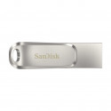 SanDisk mälupulk Ultra Dual Drive Luxe 256 GB USB Type-A / USB Type-C 3.2 Gen 1 (3.1 Gen 1)
