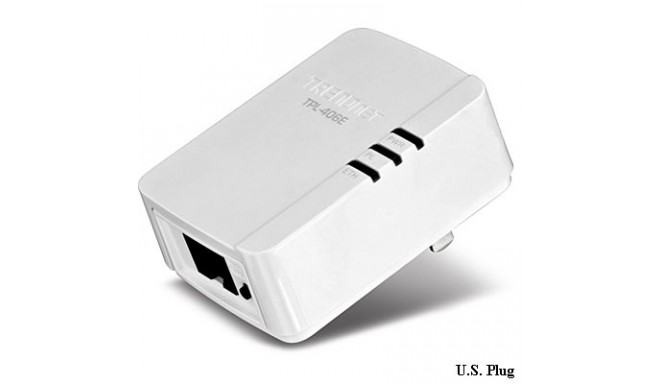 500 Mbps Compact Powerline AV Adapter