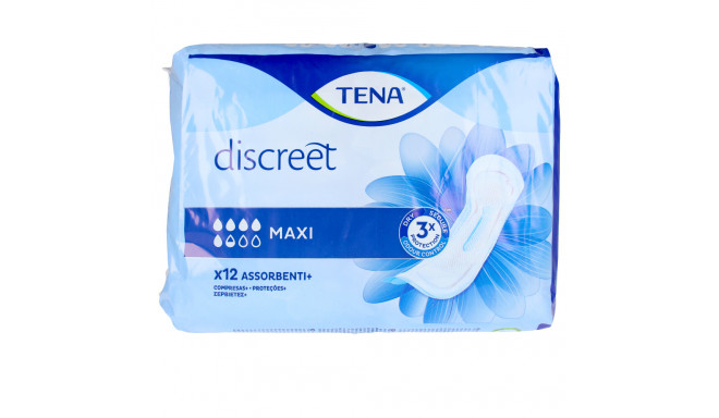 TENA LADY DISCREET compresa incontinencia maxi 12 u