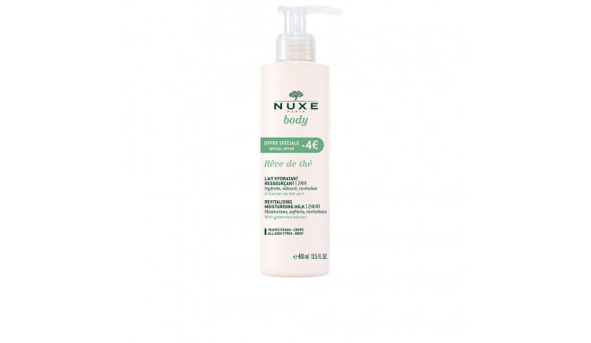 NUXE RÊVE DE THÉ leche hidratante revitalizante 24h 400 ml