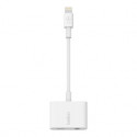 Belkin RockStar mobile phone cable White Lightning Lightning + 3.5mm