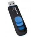Adata mälupulk 64GB DashDrive UV128 USB 3.2 Gen 1, must/sinine