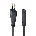 Gembird PC-184/2 Power cable C7, 1.8 m, EU Power plug, Black