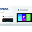 Micro system all-in-one Bluetooth, HDMI ARC, Optical CD input/MP3/USB/AUX/Clock/Alarm