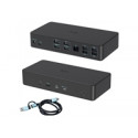 I-TEC USB 3.0 USB-C Thunderbolt 3 Professional Dual 4K Display Docking Station Generation 2 + Power 