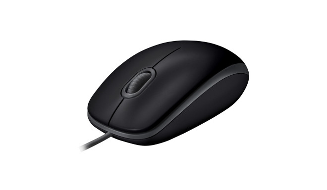 Logitech | Hiir | B110 Silent | Juhtmega | USB | Must