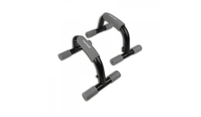 Kätekõverdustoed TUNTURI Push Up Bars, must-hall