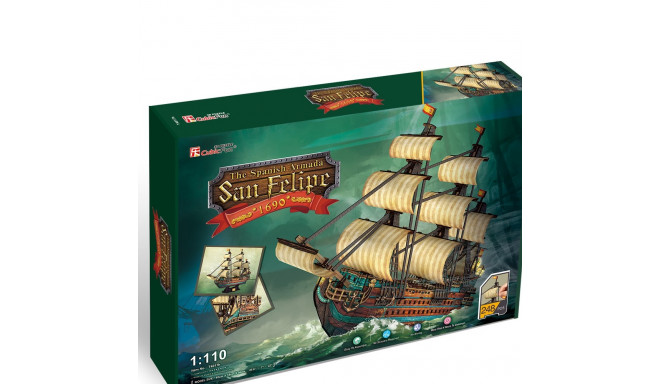 CUBICFUN 3D puzzle Sp. Armada: The San Felipe