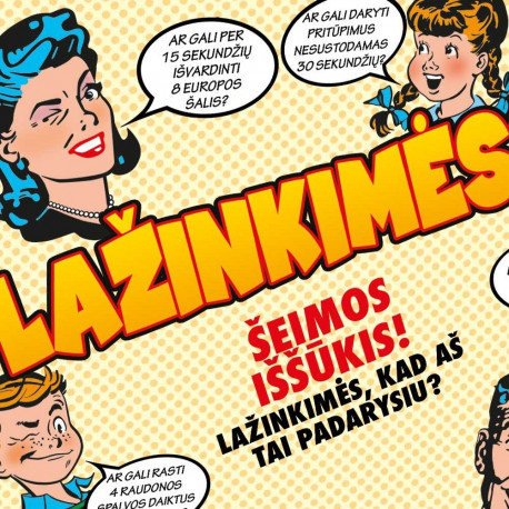 TACTIC Board game Wanna bet? (In Lithuanian lang.)