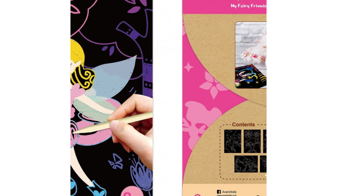 AVENIR Scratch Junior set My fairy friends