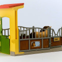 SCHLEICH FARM WORLD playset Pony Box with Iceland Pony Stallion