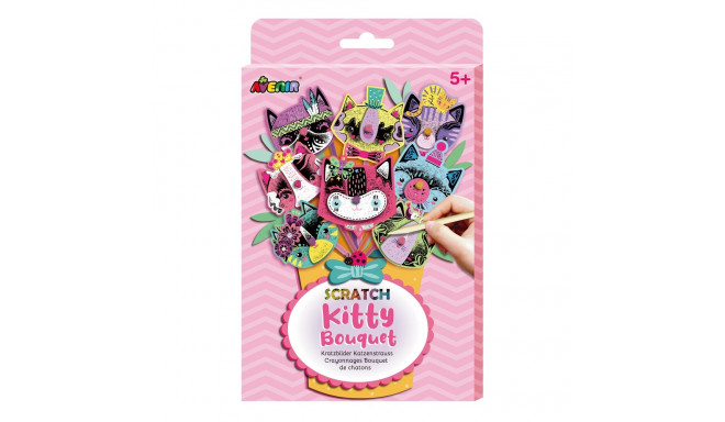 AVENIR Scratch Kitty Bouquet