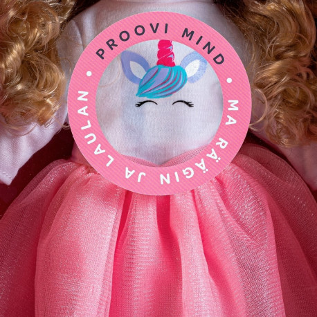 bo. Interaktiivne nukk Mia (räägib eesti keeles), 40 cm