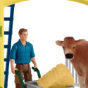 SCHLEICH FARM WORLD Suur tall loomade ja tarvikutega