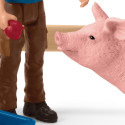 SCHLEICH FARM WORLD Suur tall loomade ja tarvikutega