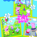 TREFL PEPPA PIG Pusle komplekt, 3 tk, Peppa Pig