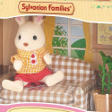 SYLVANIAN FAMILIES Chocolate Rabbit Father & Settee