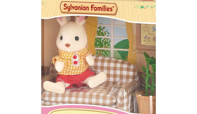 SYLVANIAN FAMILIES Chocolate Rabbit Father & Settee