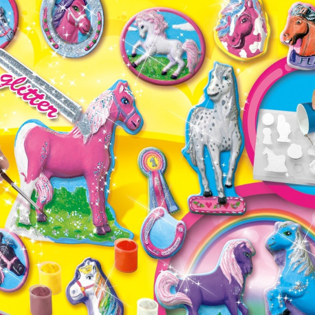 SES Kipsi valamise komplekt Fantaasia hobused