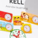 bo. Educational board game "Clock" (In Estonian lang.)