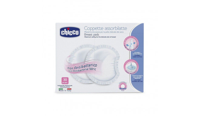 CHICCO Antibakteriaalsed rinnapadjad, 30 tk