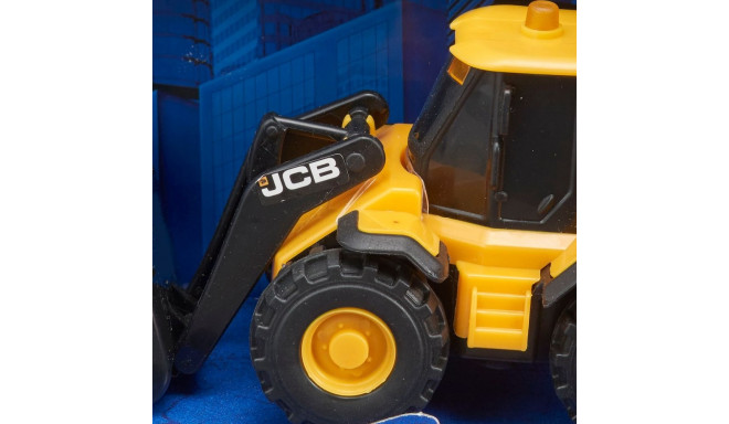 JCB Wheel loader with light & sound, 15cm