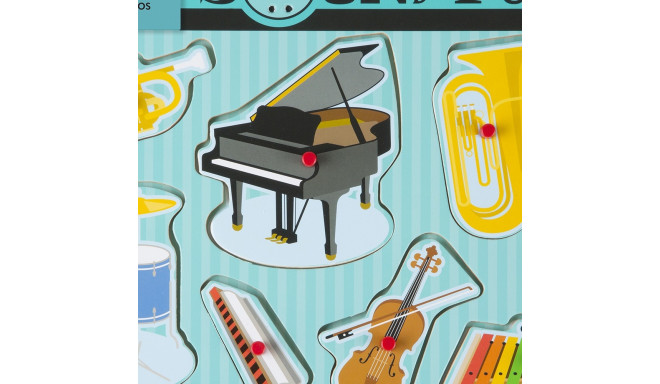 MELISSA & DOUG Muzikālo instrumentu skaņas puzle