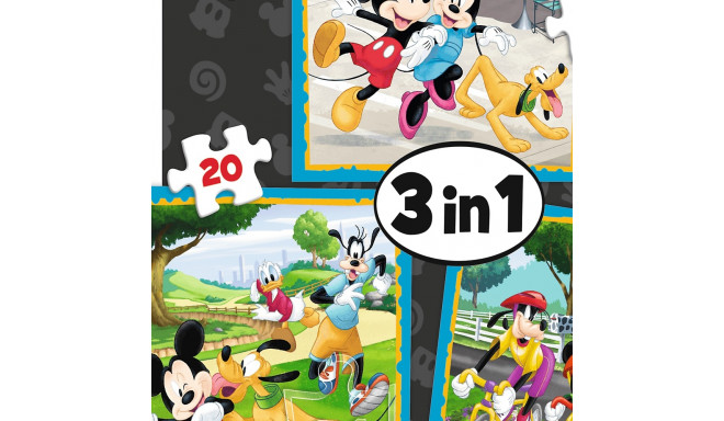 TREFL DISNEY Puzzle 3 in 1 set Mickey Mouse