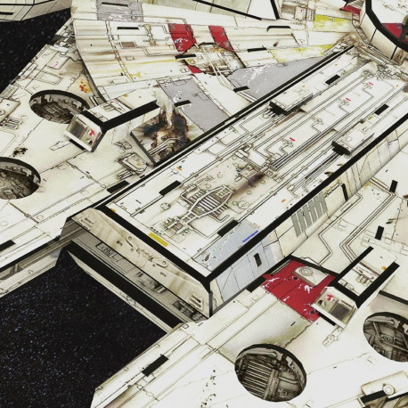 STAR WARS 4D Pusle kosmoselaev Millennium Falcon