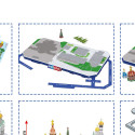 CUBICFUN 3D puzzle City line Moskva