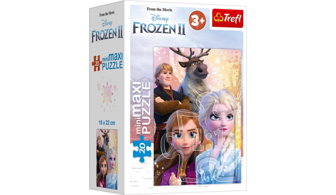 TREFL FROZEN Mini Maxi Puzle Ledus Sirds 2, 20 gab.