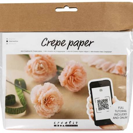 Käsitöökomplekt Creativ Mini Carnations paberlillede valmistamine
