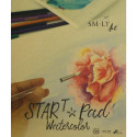 Akvarelliplokk A3 , 20lehte, 240gsm, Start SMLT