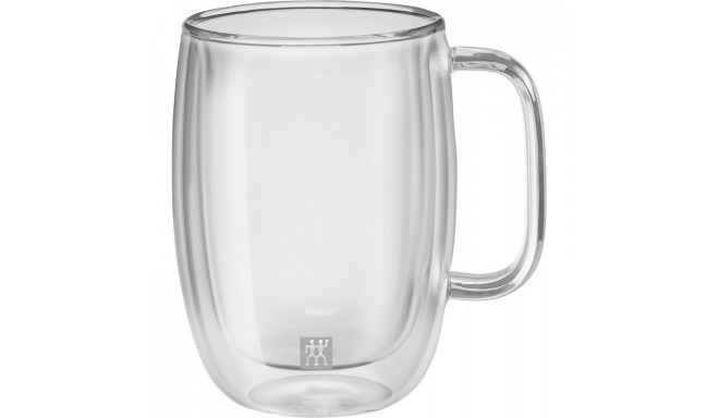 Kahe käepidemega latte macchiato klaasi komplekt Zwilling Sorrento Plus
