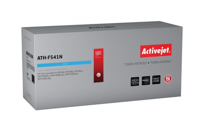 Activejet ATH-F541N toner (replacement for HP 203A HP203A CF541A CRG 054 CRG054; Supreme; 1300 pages