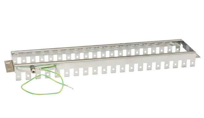 EMITERNET 19" panel for 20 FU/TEL/F-445 telephone connectors