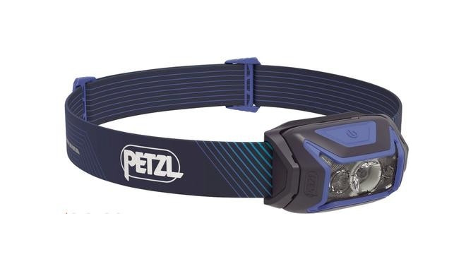 Petzl Actik Core Blue Headband flashlight LED