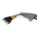 4World Cable Organizer SMART SNAKE - diameter 16mm, length 1.5m, gray