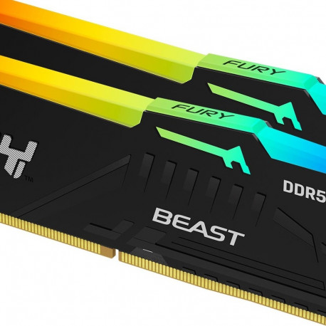 "6000 64GB Kingston FURY Beast RGB KIT (2x 32GB)"