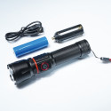 Tiross profesionaalne laetav taskulamp 800lm TS-1889