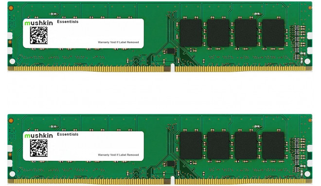 Mushkin DDR4 - 64 GB -2933 - CL - 21 - Dual Kit, Essentials (MES4U293MF32GX2)