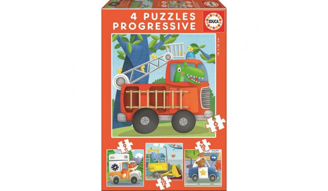 Pusle Educa Patrol 6 Tükid, osad (43 pcs)