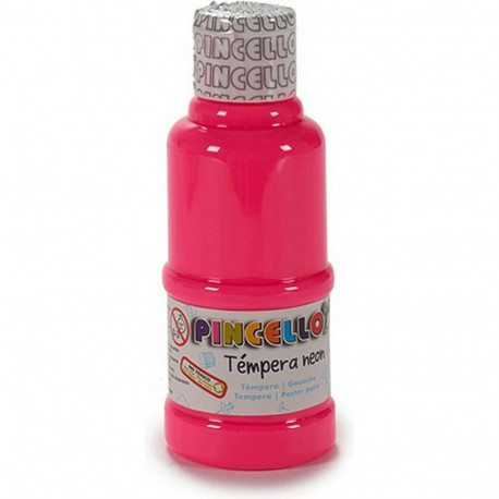 Tempera Pincello Neon Roosa 120 ml (12 Ühikut)