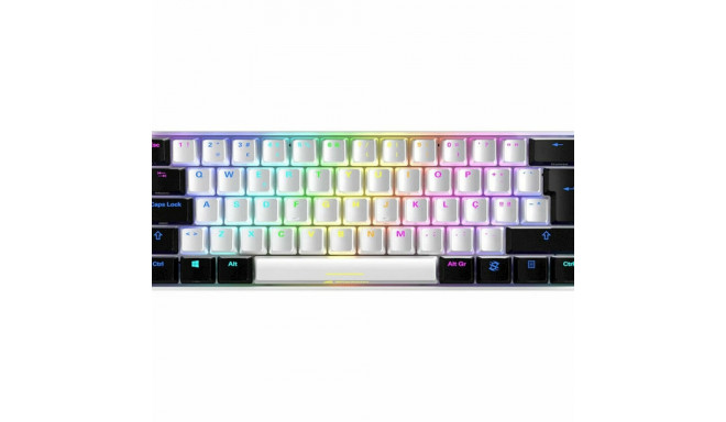 Клавиатура Sharkoon SGK50 S4 Белый Испанская Qwerty