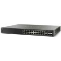 Cisco SG500X-24 24x10/100/1000, 4x10Gig SFP+ Stackable Managed Switch