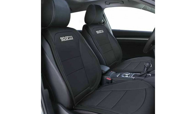 Seat cover Sparco SPCS424BK Black 1 Unit