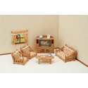 SYLVANIAN FAMILIES Comfy Living Room Set