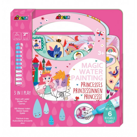 Magical water painting - Princess