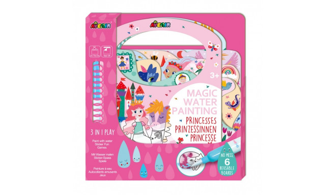 Magical water painting - Princess